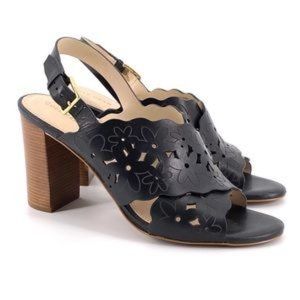 Cole Haan Indra Floral Sandal II SZ 7.5B Black